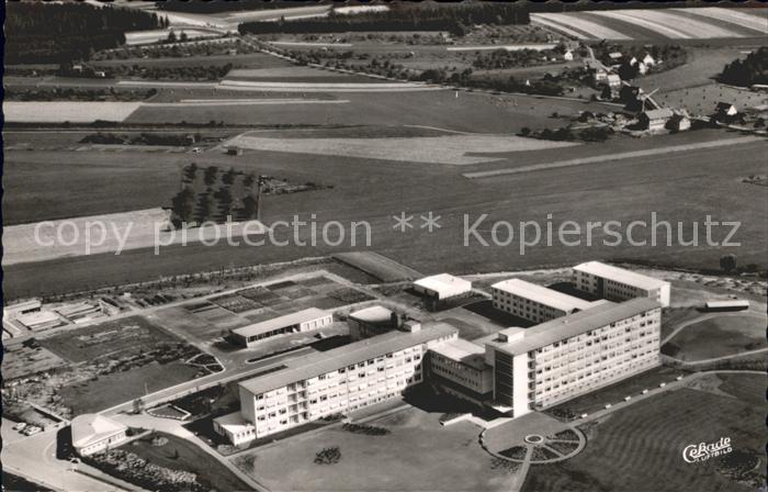 Schwenningen Neckar Fliegeraufnahme Krankenhaus