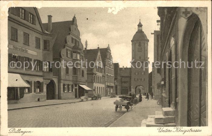 Dillingen Donau Untere Koenigstrasse