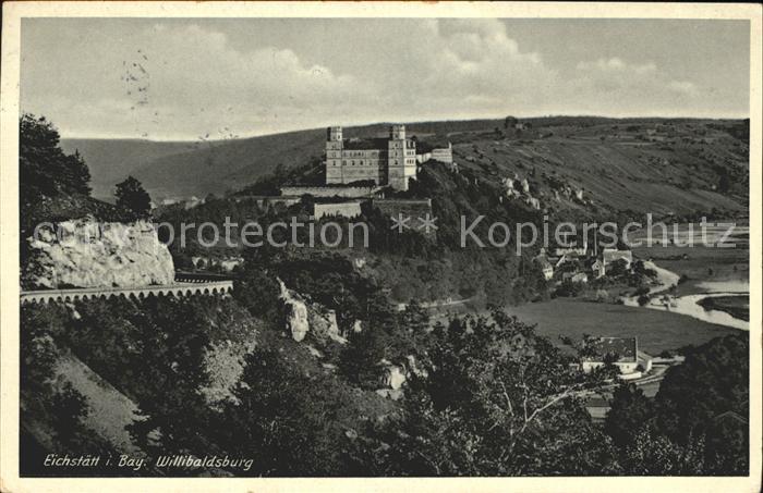 Eichstaett Oberbayern Willibaldsburg NZ3