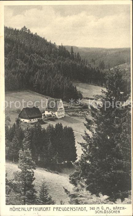 FREUDENSTADT BW Baerenschloesschen