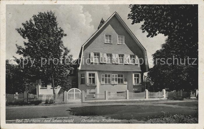 Bad Duerrheim Chrischona Kinderheim