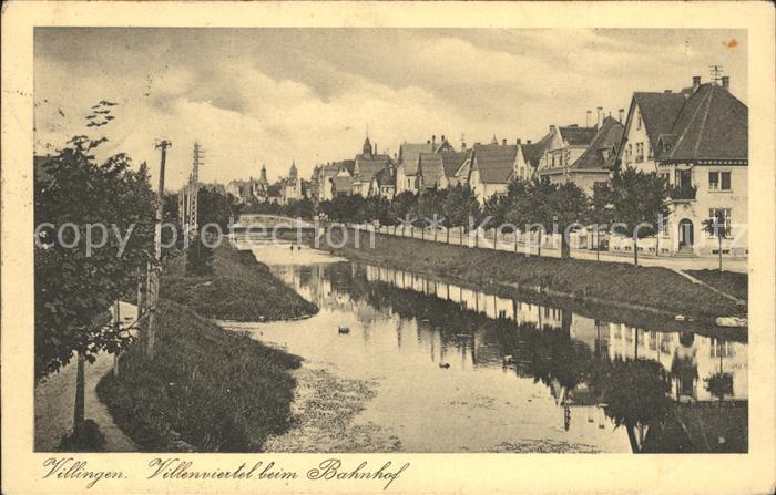 Villingen-Schwenningen Villenviertel beim Bahnhof