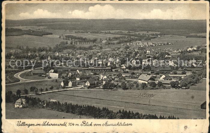 Villingen-Schwenningen Blick vom Aussichtsturm
