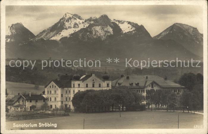 Stroebing Oberbayern Sanatorium NZ3
