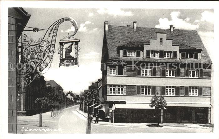 Schwenningen Neckar Strassenpartie