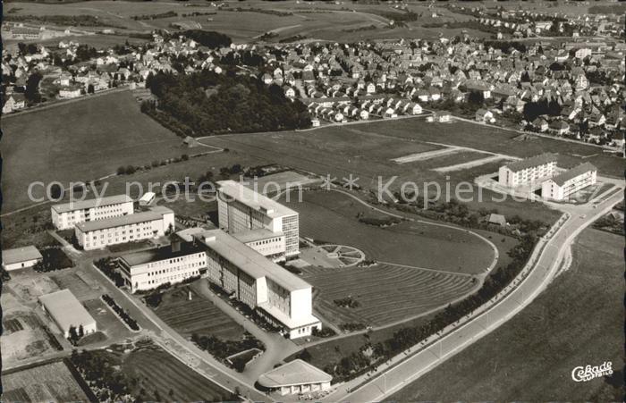 Schwenningen Neckar Fliegeraufnahme Krankenhaus