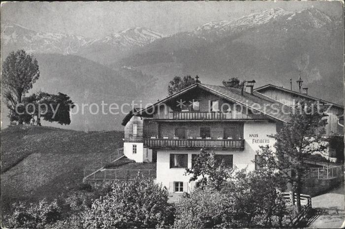 Wildschoenau Tirol Haus Freiberg H. Reinwand Oberau
