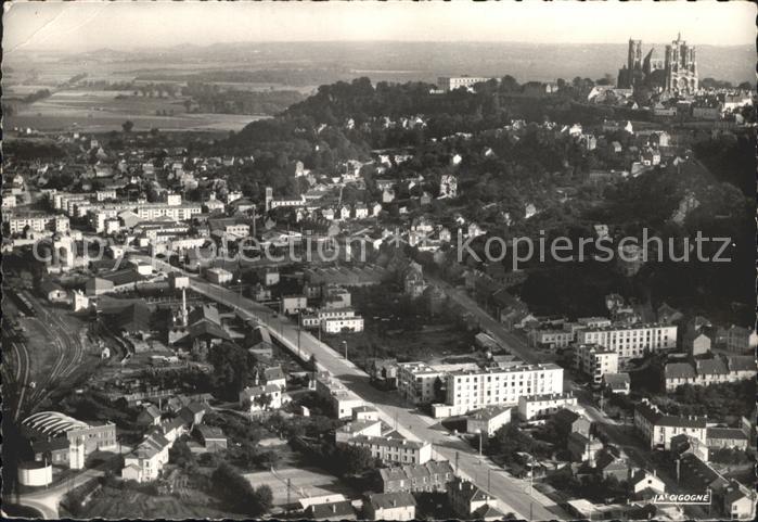 Laon Aisne Fliegeraufnahme