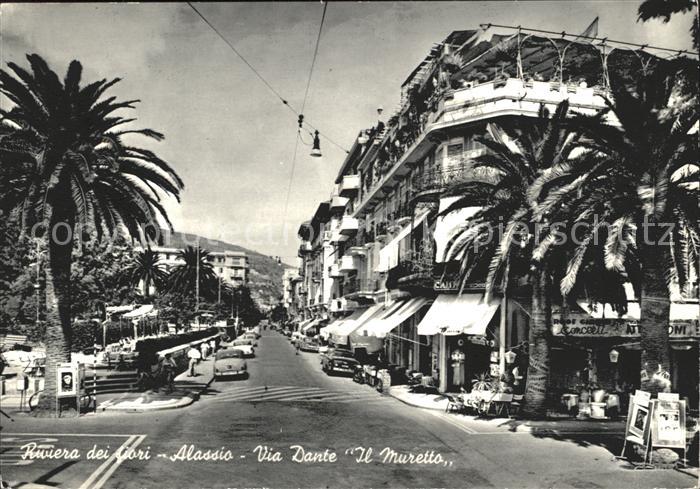 ALAssIO Savona Liguria IT Via Dante Il Muretto