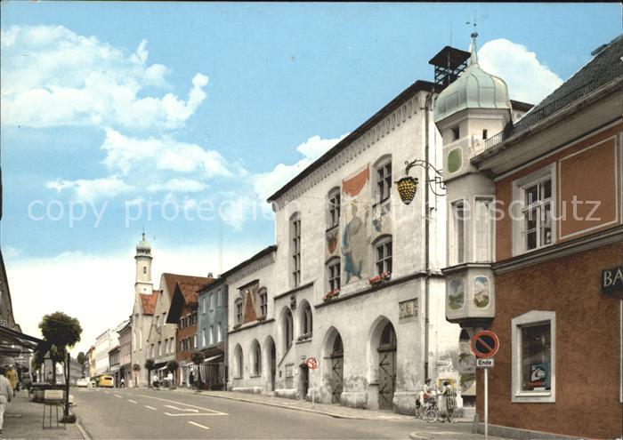 Murnau Staffelsee Hauptstrasse Rathaus