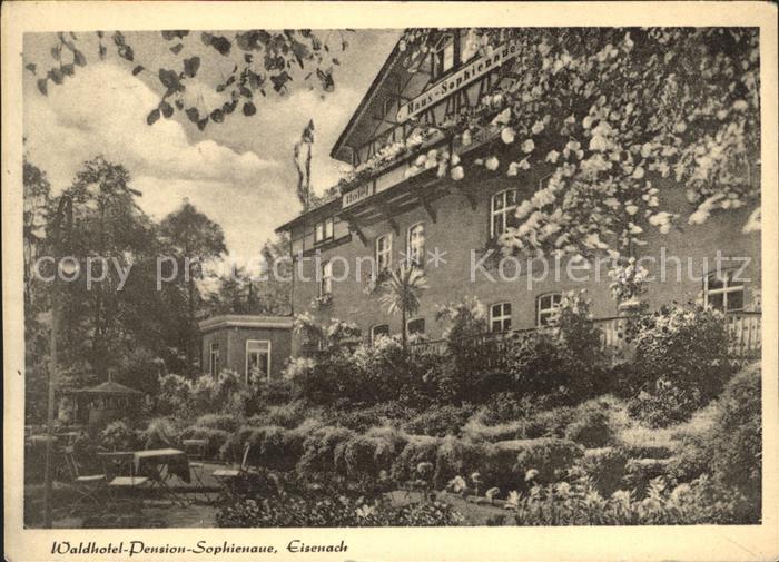 Eisenach Thueringen Waldhotel Pension Sophienaue