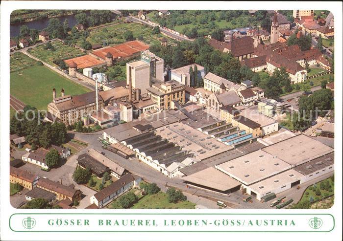 Goess Fliegeraufnahme Goesser Brauerei Leoben