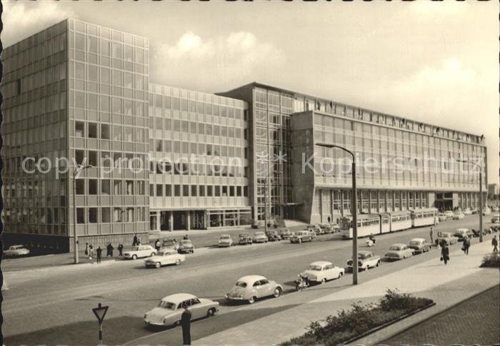 LEIPZIG Sachsen Hauptpostamt am Karl-Marx-Platz
