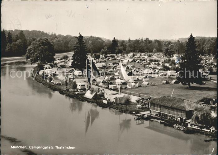 Muenchen Bayern Camping Thalkirchen