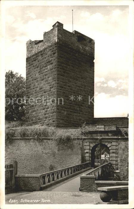 Eger Cheb Tschechien Schwarzer Turm
