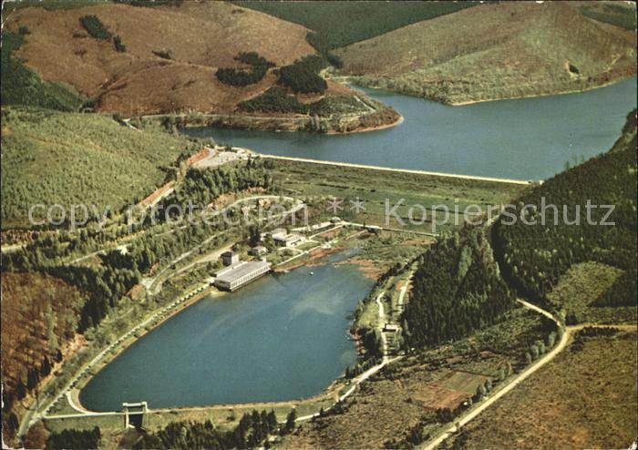 Osterode Harz Soesetalsperre Fliegeraufnahme