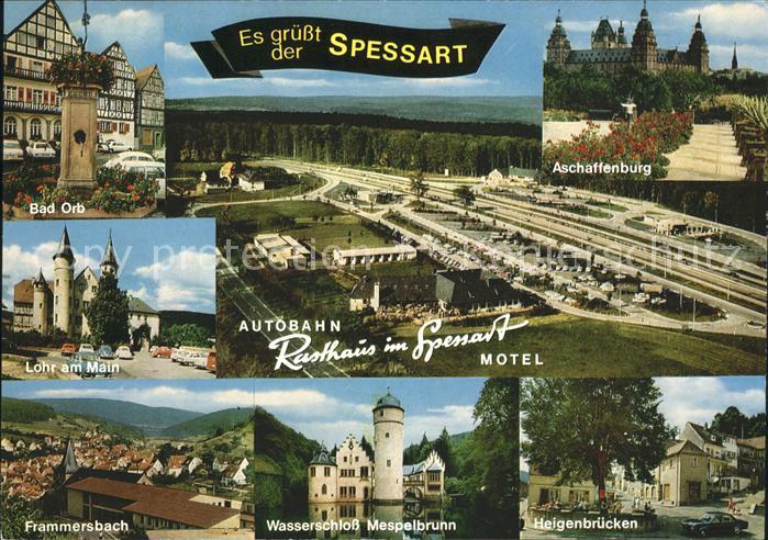 Rohrbrunn Autobahn Rasthaus Bad Orb Frammersbach