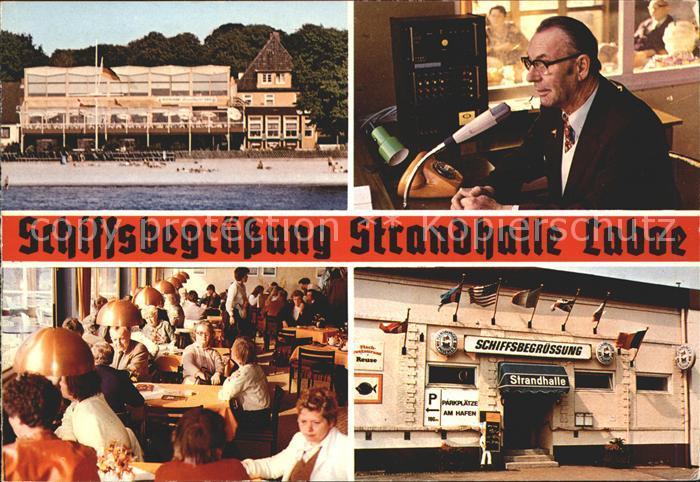 Laboe Schiffsbegruessung Strandhalle Laboe