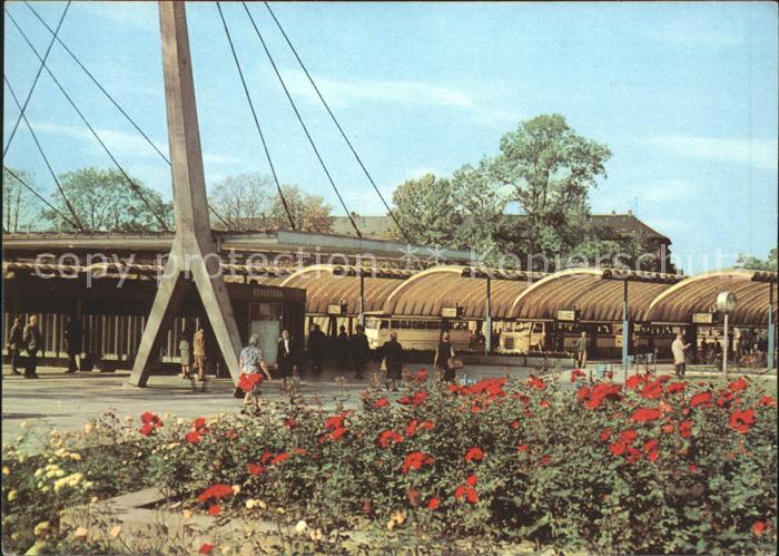 Karl-Marx-Stadt CHEMNITZ Omnibusbahnhof