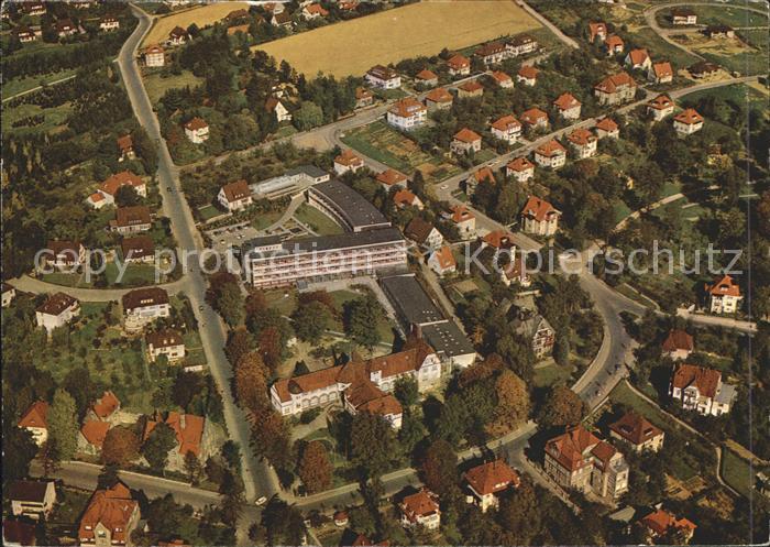Bad Pyrmont Sanatorium Friedrichshoehe Fliegeraufnahme