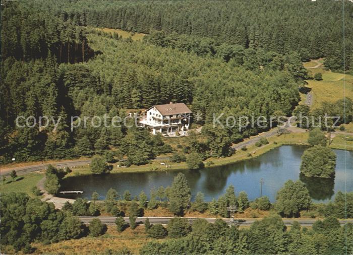 Ronshausen Hotel Cafe Restaurant Immensee Fliegeraufnahme