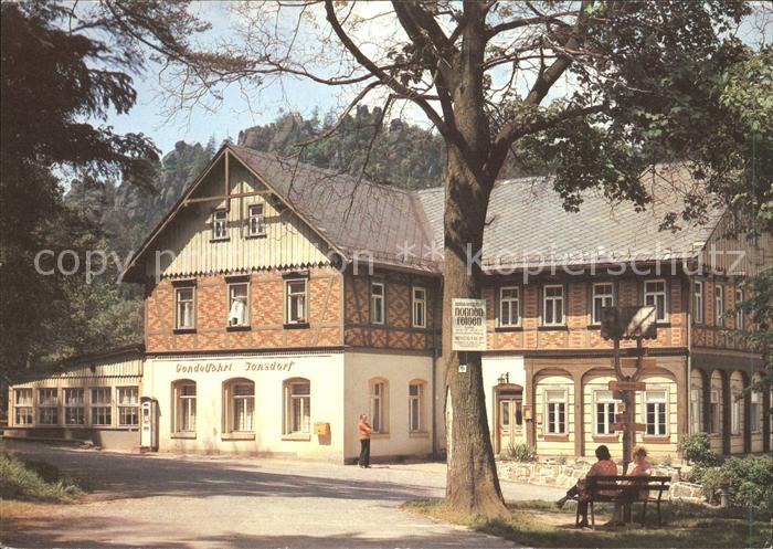 Jonsdorf HO Gaststaette Gondelfahrt
