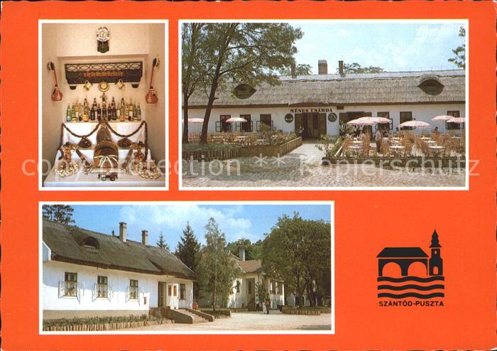 Szantodpuszta Gastwirtschaft Terrasse Hofladen