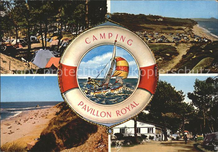 Bidart Camping Pavillon Royal de Gauche a Droite