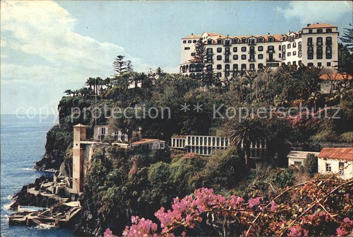 Madeira Portugal The private gardens an swimming pool Reids Hotel