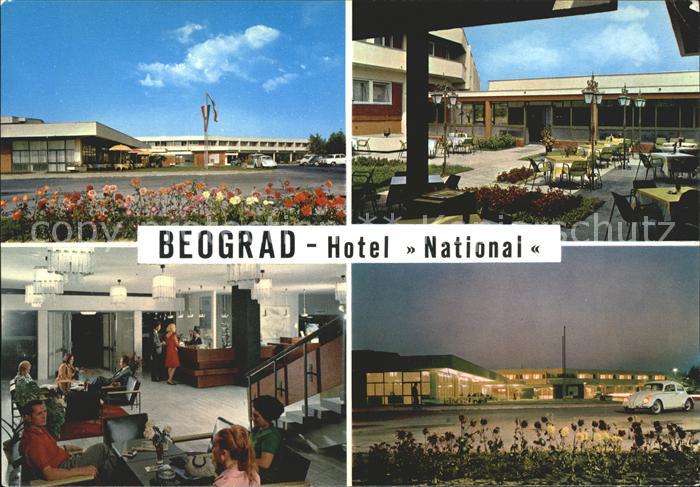Beograd Belgrad Hotel National Teilansichten