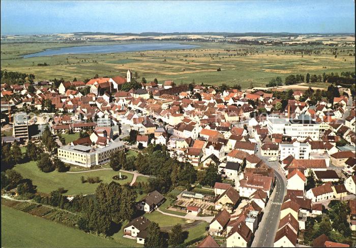 Bad Buchau Federsee Fliegeraufnahme