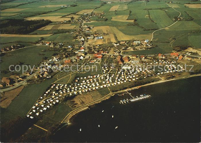 Dersau am Ploener See Fliegeraufnahme