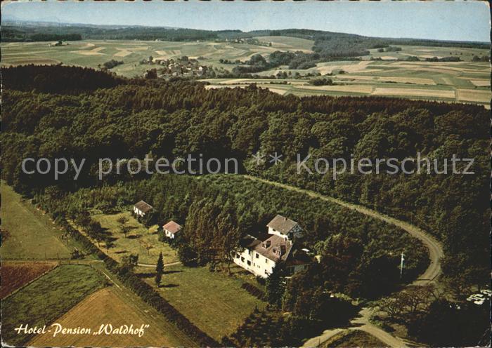 Schuerdt Hotel Pension Waldhof Fliegeraufnahme