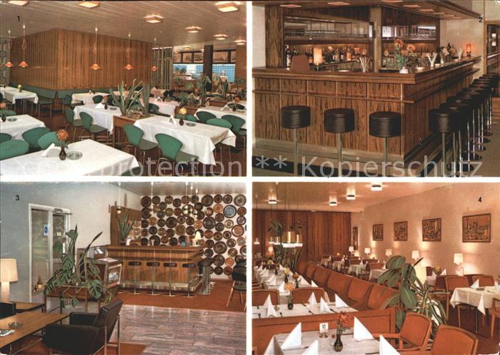 Sassnitz Ostseebad Ruegen Mitropa Ruegen Hotel Gastraum Arkona Bar Hotelhalle Re