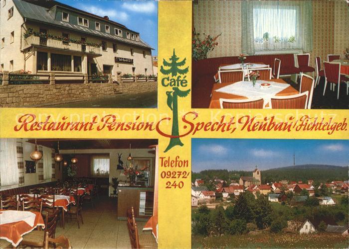 Neubau Fichtelberg Restaurant Pension Cafe Specht Gaststube Panorama