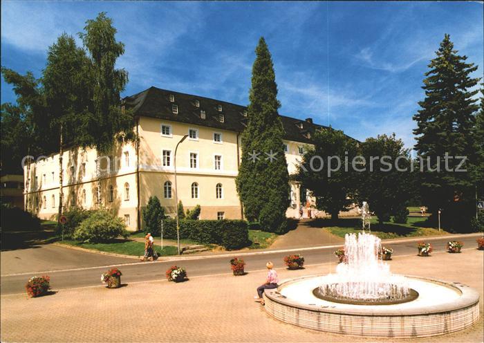 Bad Alexandersbad Altes Kurhaus Springbrunnen