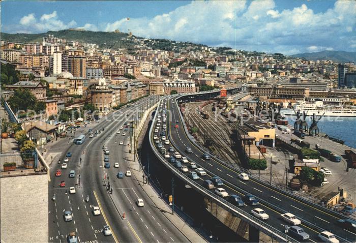 Genova Genua Liguria La Sopraelevata Vio Buozzi