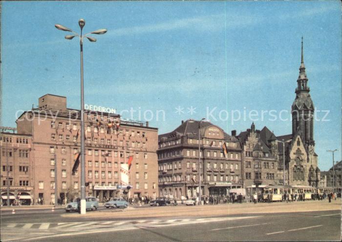 LEIPZIG Sachsen Ringmessehaus und Hotel International Kirche
