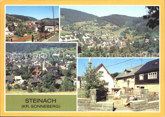 Steinach Thueringen Orts und Teilansichten Panorama