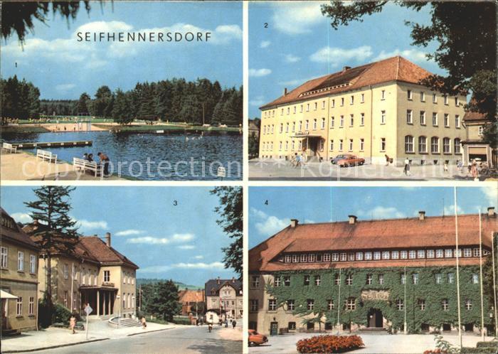 Seifhennersdorf Waldbad Silberteich VEB Ferienheim Kretscham Filmtheater Rathaus