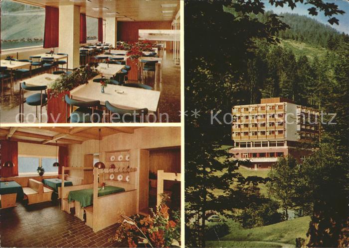 Oppenau Haus Wasserfall Erholungsheim der Dt Postgewerkschaft