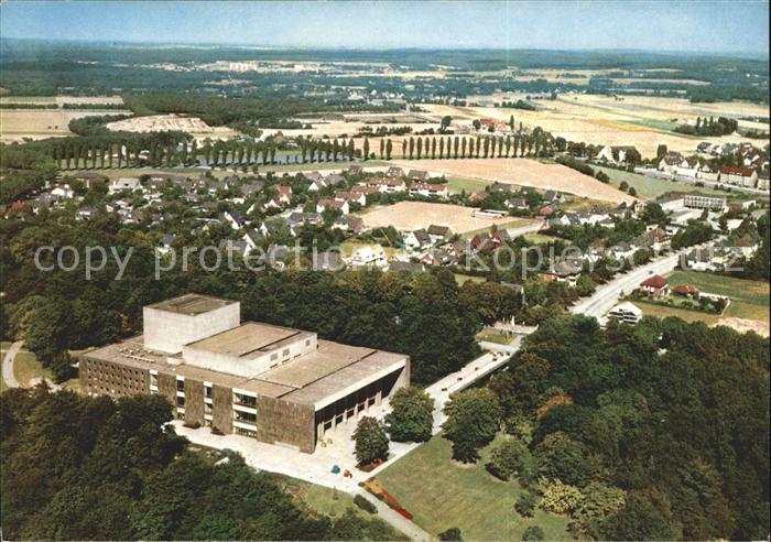 Recklinghausen Westfalen Haus der Ruhrfestspiele Fliegeraufnahme