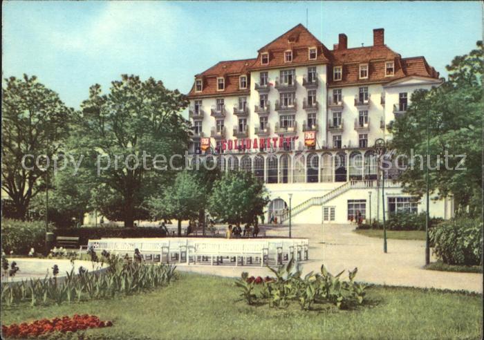 Heringsdorf Ostseebad Usedom FDGB Heim Solidaritaet