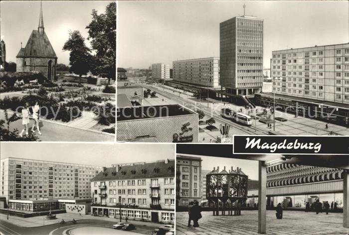 MAGDEBURG CITY Magdalenenkapelle Karl-Marx-Strasse