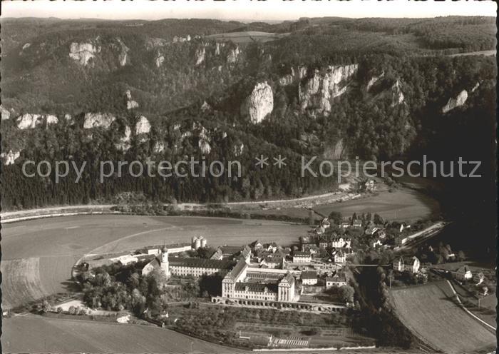 Beuron Donautal Fliegeraufnahme Erzabtei