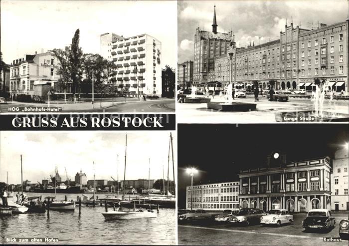 ROSTOCK  CITY Bahnhofshotel Lange-Strasse Hafen %ra