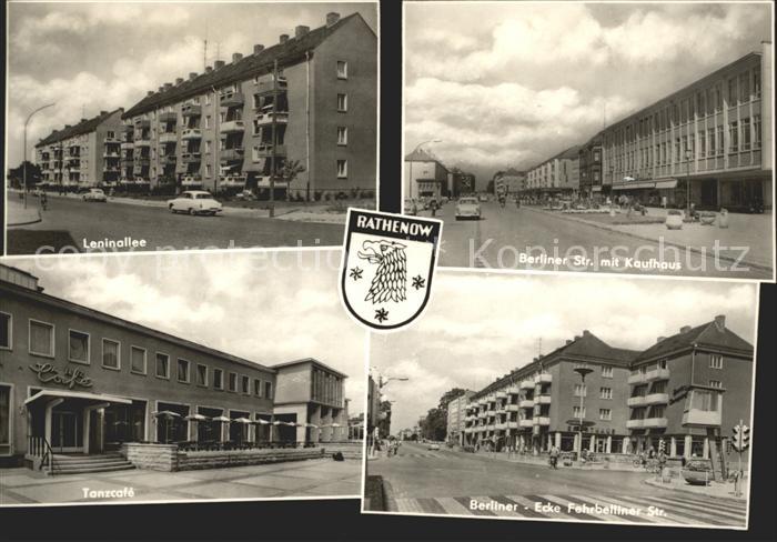 Rathenow Leninallee Berliner-Strasse Fehrbelliner-Strasse