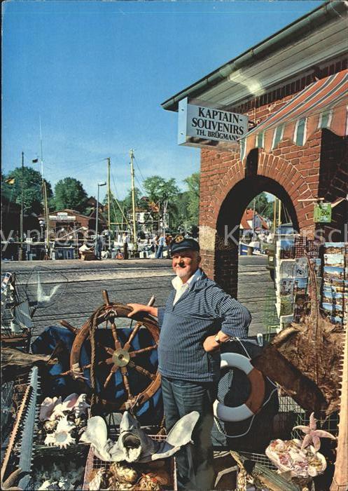 ECKERNFoeRDE Ostseebad Kaptain Souvenir Bruegmann