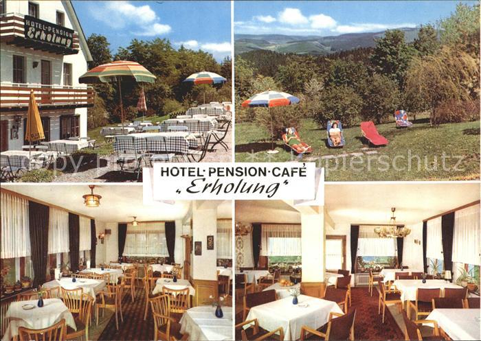 Laibach Bad Berleburg Hotel Pension Cafe Erholung