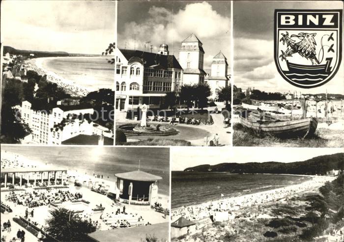 Binz Ruegen Strand Konzertmuschel